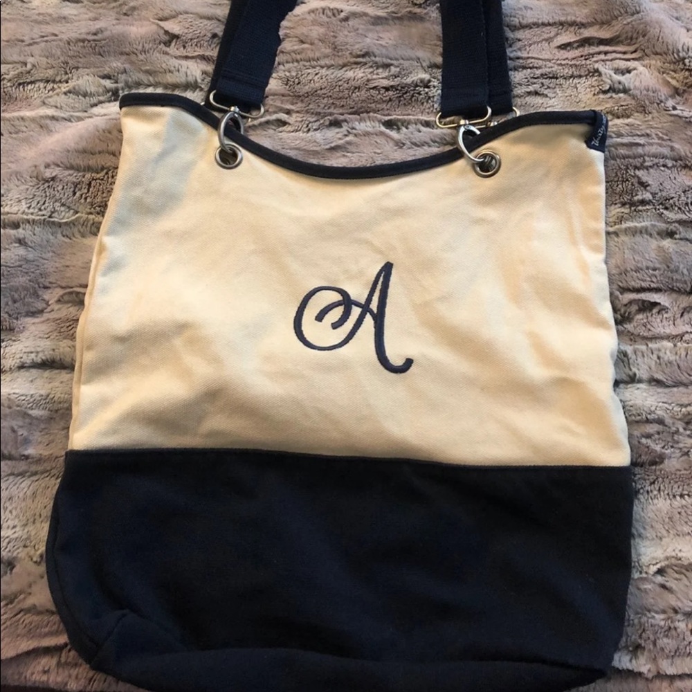 Thirty One "A" monogram tote